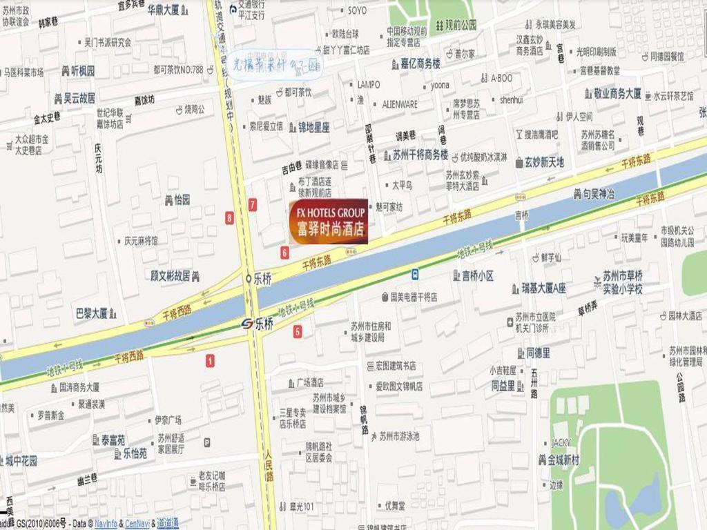 Fx Hotel Guan Qian Suzhou Suzhou  Eksteriør bilde